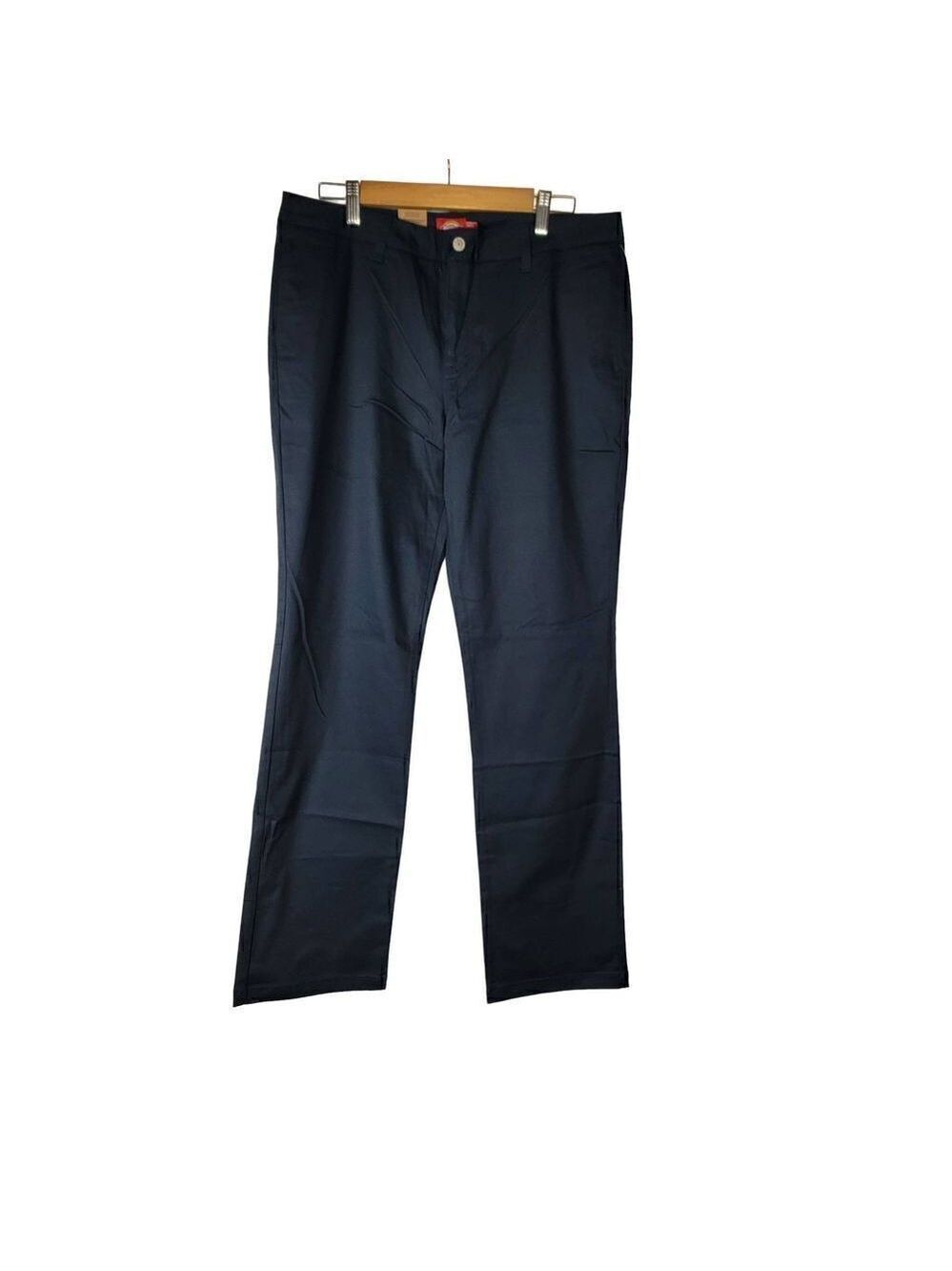Dickies Blue Straight Leg Mid Rise Pants 15/32 Junior
